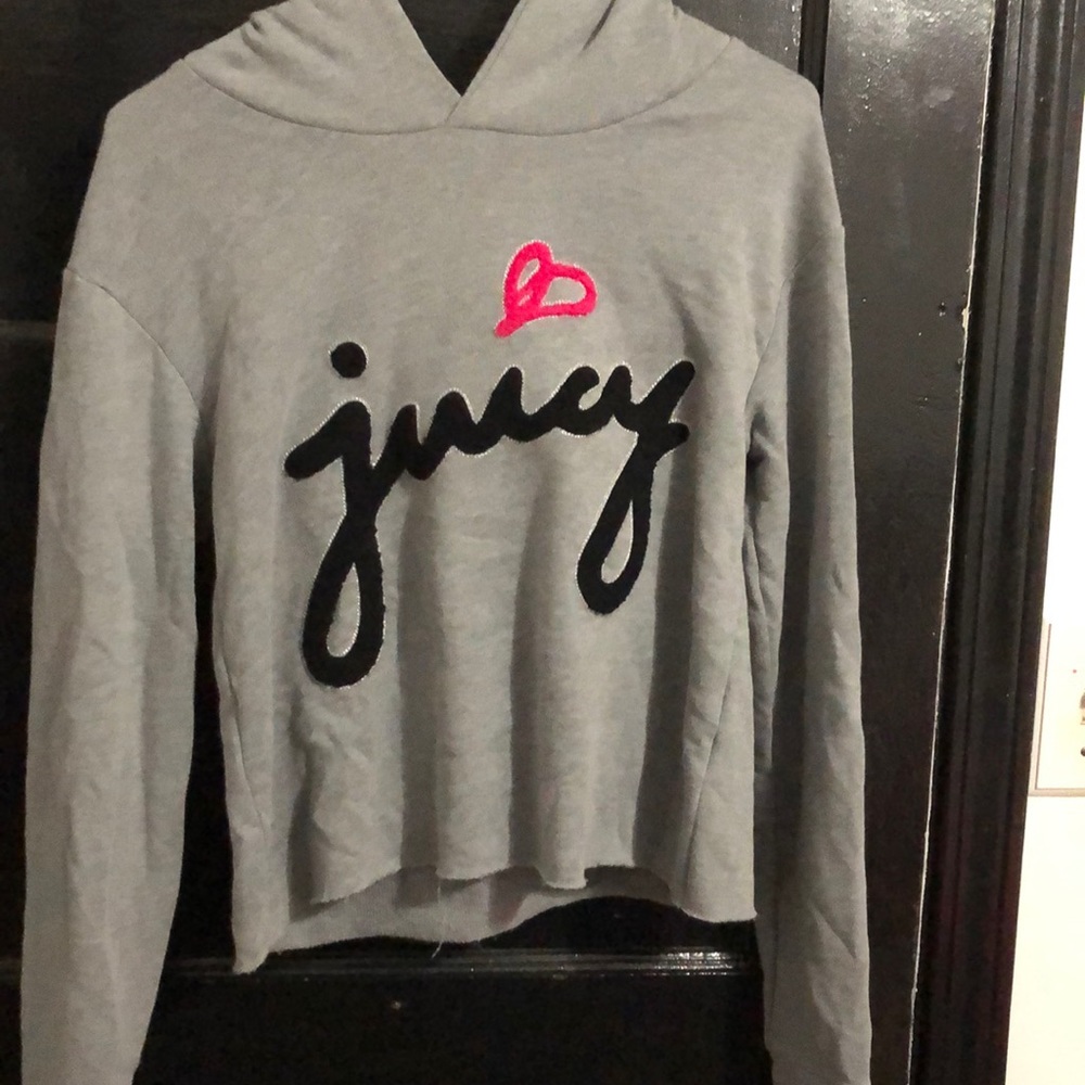 Juicy couture long sleeve drop top sweater